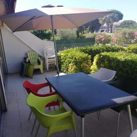 Bright With Garden Near The Sea *
